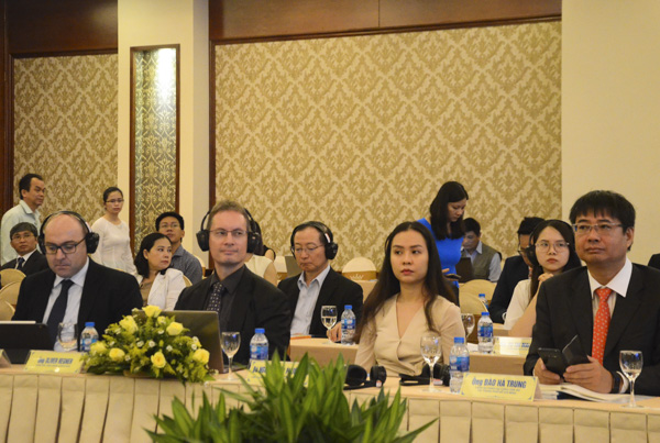 Các doanh nghiệp trong và ngoài nước tham dự hội thảo.