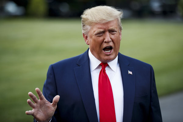Tổng thống Mỹ Donald Trump. 