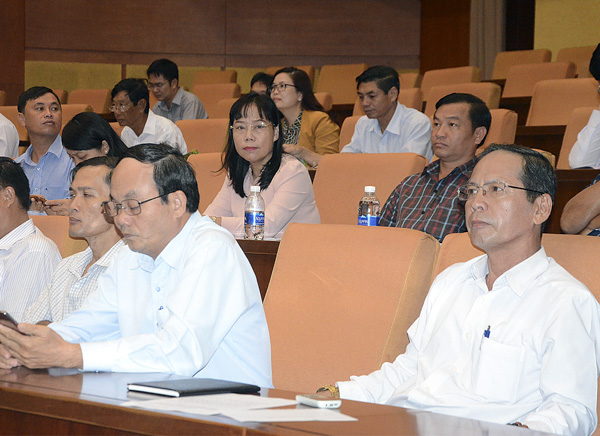 Các đại biểu tham dự Hội nghị. 