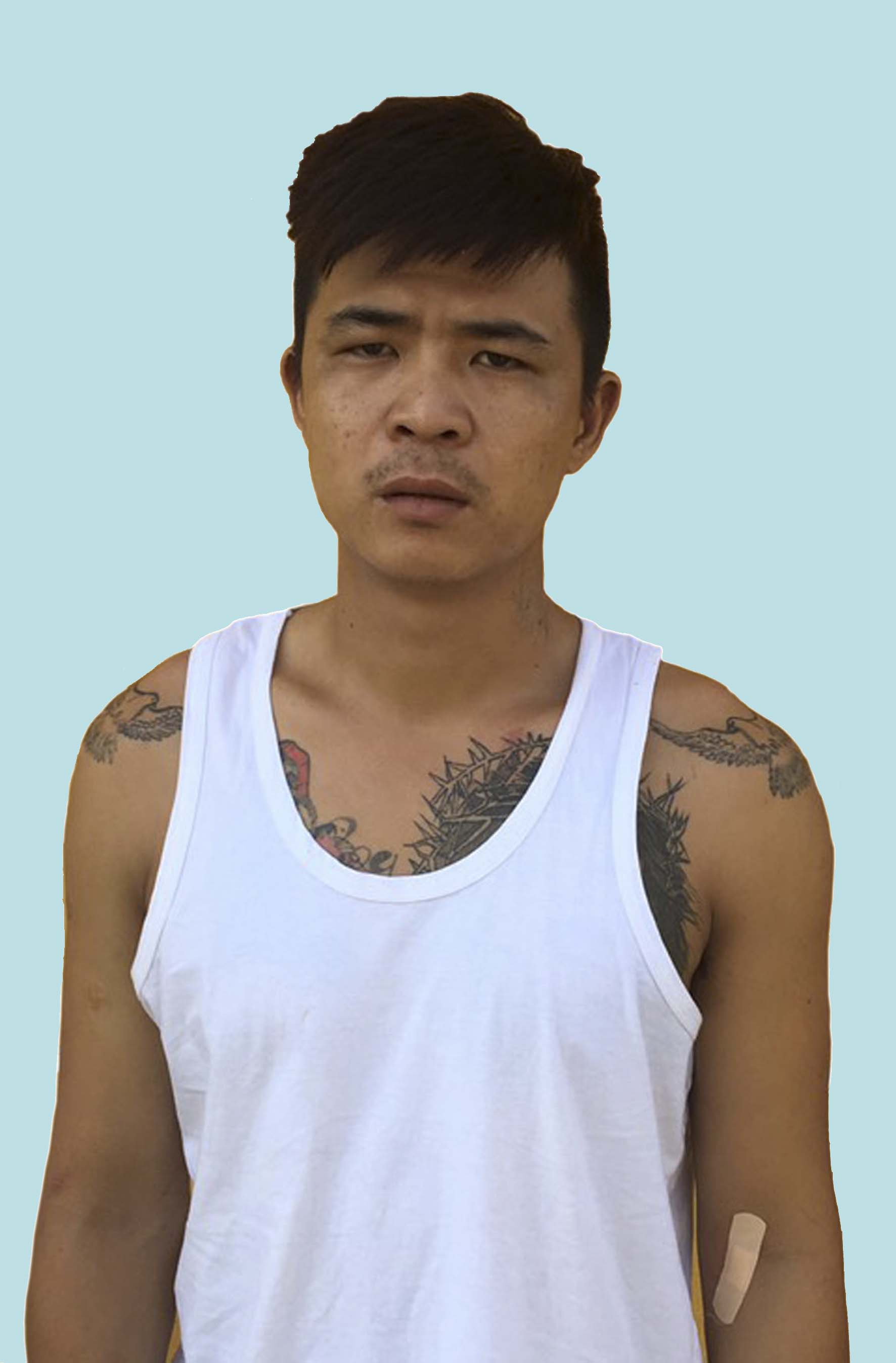 Đối tượng Nguyễn Thiên Ân và hiện trường vụ án giết mẹ do “ngáo đá”.