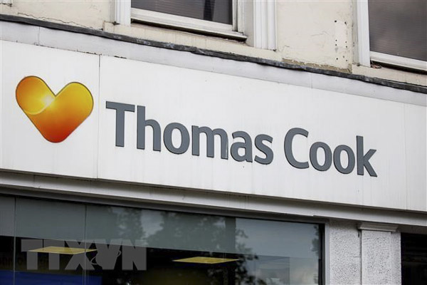 Một chi nhánh của Thomas Cook ở London, Anh. (Nguồn AFP)