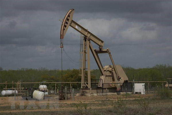 Một cơ sở khai thác dầu tại Cotulla, Texas, Mỹ. (Nguồn AFP)