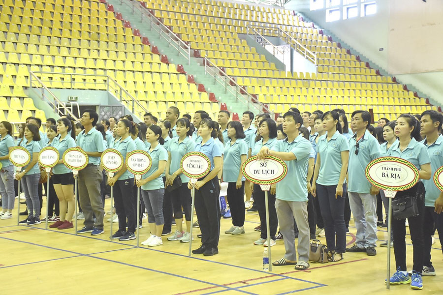 500 VĐV về tham dự hội thao ngành VH-TT năm 2019.