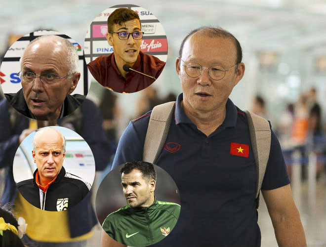 2 trong số 4 HLV người Tây dẫn dắt các đối thủ Đông Nam Á đã mất việc là Sven-Goran Eriksson (Philippines), Alexandre Gama (U23 Thái Lan) và nguy cơ đang hiện hữu với HLV McMenemy (Indonesia).