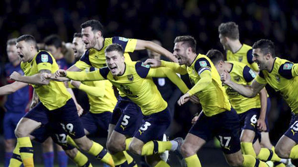 Oxford United là đối thủ của Manchester City ở tứ kết.