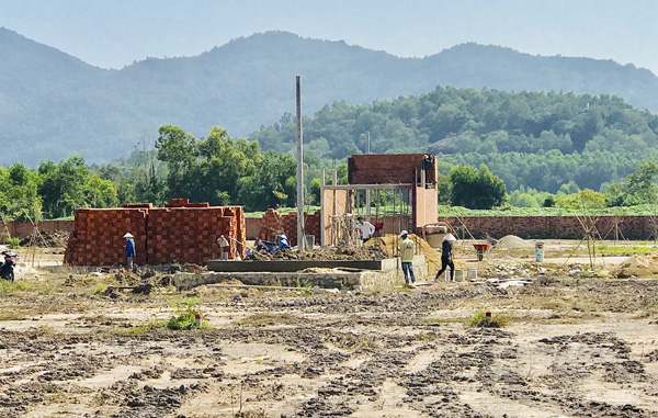 Một dự án chuyển mục đích từ đất rừng phòng hộ sang đất ở tại TX. Phú Mỹ.