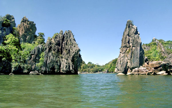 Một góc biển Hà Tiên.