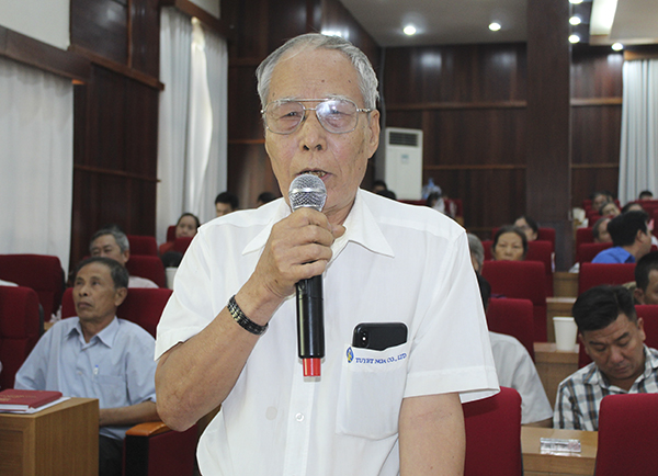 Cử tri Bùi Kim Điểm (ấp 4, xã Tóc Tiên, TX.Phú Mỹ) phản ánh về tình trạng phân lô, bán nền trái phép đang diễn ra phổ biến trên địa bàn TX.Phú Mỹ và huyện Xuyên Mộc.