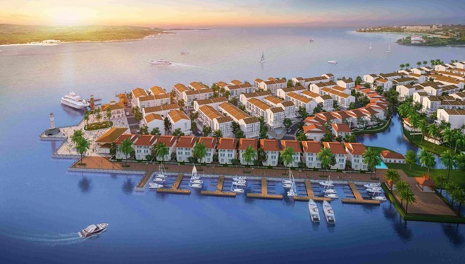 Marine City như một thành phố thu nhỏ với 3 điểm vàng “Nhất cận thị - Nhị cận giang - Tam cận lộ”