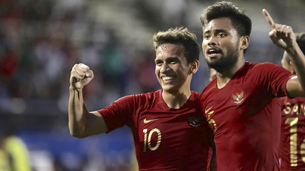 Egy Maulana và Saddil Ramdani đều chơi rất hay trước U22 Myanmar.  
