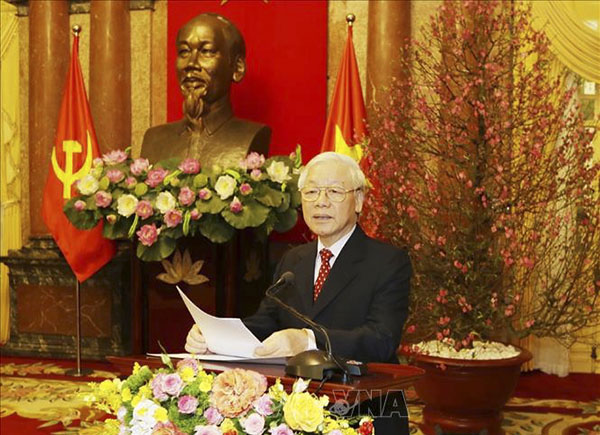 Tổng Bí thư, Chủ tịch nước Nguyễn Phú Trọng. Ảnh tư liệu: TTXVN
