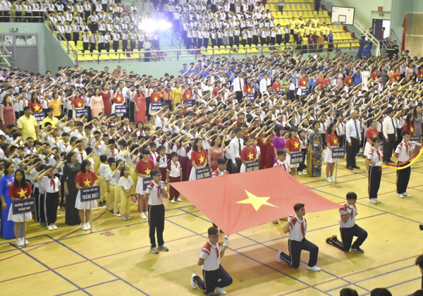 Tham gia HKPĐ TP. Vũng Tàu lần thứ XI - năm 2020 có 1.600 VĐV là học sinh đến từ 41 trường TH, THCS trên địa bàn TP. Vũng Tàu.