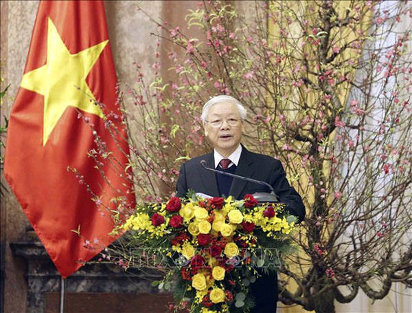 Tổng Bí thư, Chủ tịch nước Nguyễn Phú Trọng. Ảnh: TTXVN.