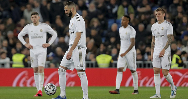 Real Madrid tạm biệt giấc mơ vô địch cúp Nhà Vua 2020.