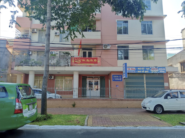 Chung cư 13, Lý Thường Kiệt, TP. Vũng Tàu có diện tích 1.200m2,  với 66 căn hộ đã hoàn thành đưa vào sử dụng năm 2010 và bố trí  cho các đối tượng vào ở.