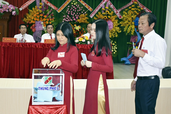 Đại hội bầu trực tiếp Bí thư Đảng ủy nhiệm kỳ 2020-2025.