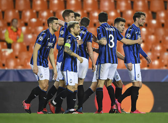 Atalanta lọt vào tứ kết với thành tích rất ấn tượng.