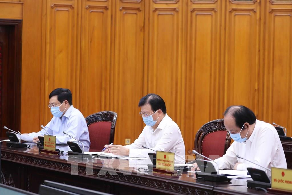  Các đại biểu tham dự cuộc họp. Ảnh: Thống Nhất – TTXVN