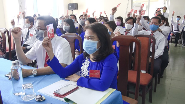 Đại hội đã biểu quyết thông qua Nghị quyết và Chương trình hành động của Đảng bộ BRT, nhiệm kỳ 2020-2025.