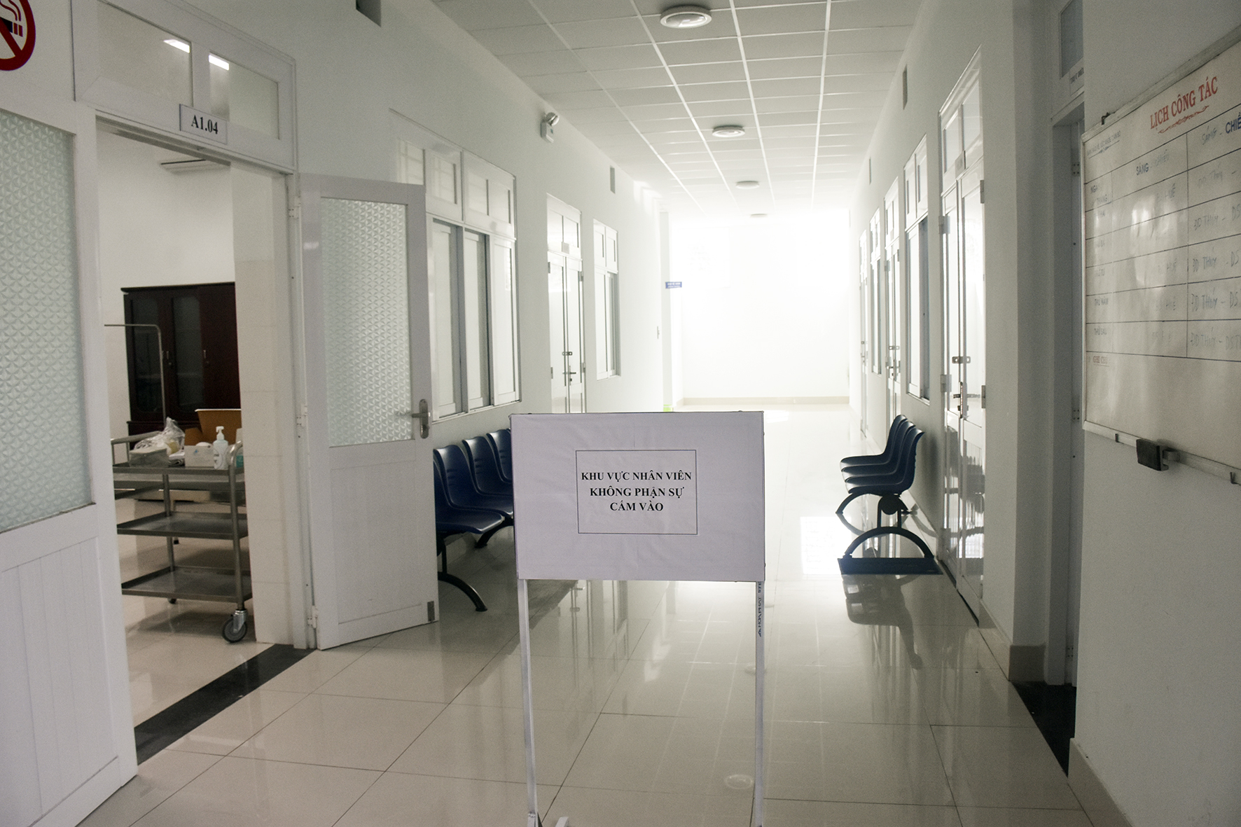 Tính đến chiều 7/4, BR-VT không còn trường hợp phải cách ly tập trung. Trong ảnh: Khu cách ly tập trung của tỉnh tại trụ sở Ban Bảo vệ sức khỏe cán bộ tỉnh (cũ) TP.Bà Rịa không còn người cách ly y tế.