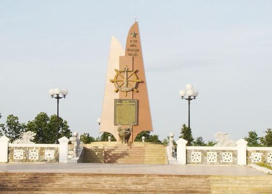 Di tích Bến Lộc An (xã Phước Thuận, huyện Xuyên Mộc), một trong những điểm đến của những chuyến tàu không số. Ảnh: ĐỨC NGUYÊN