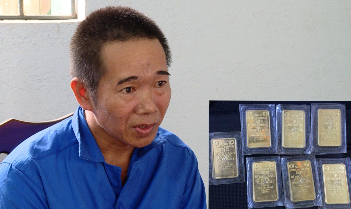 Đối tượng Sang và tang vật vụ án