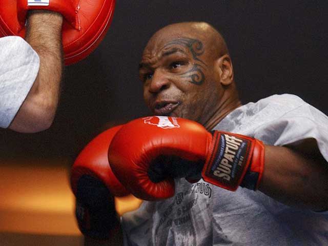 Tyson vô cùng nóng tính thời trai trẻ.