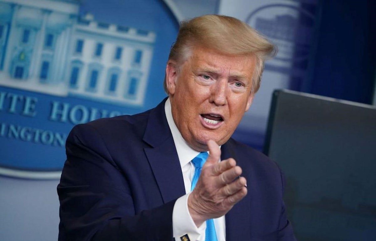 Tổng thống Mỹ Donald Trump.