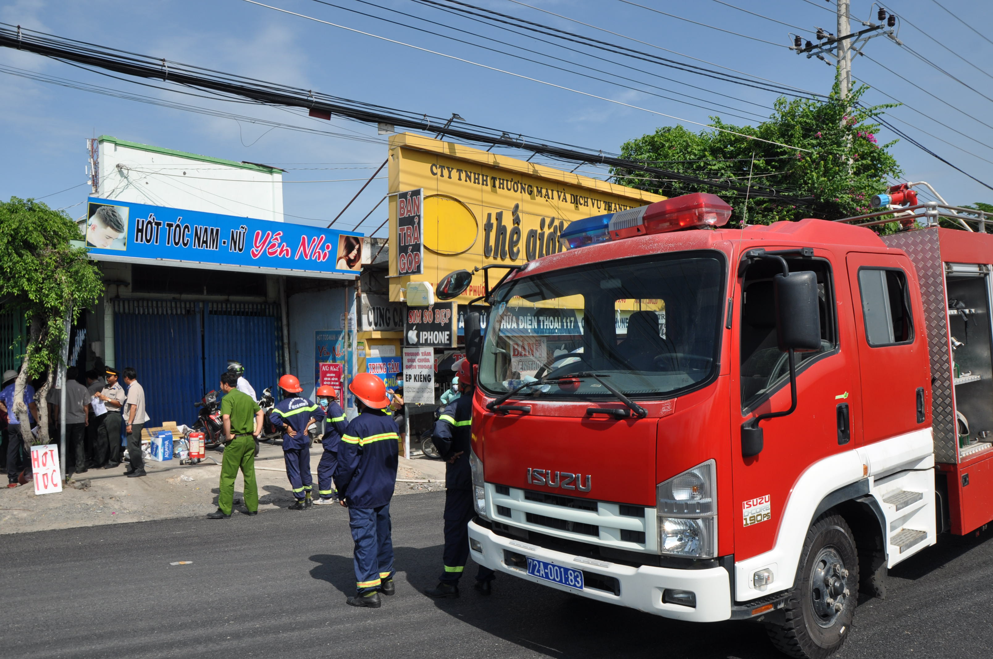Chi cục Thi hành án dân sự TX. Phú Mỹ thực hiện thi hành án dân sự tại hộ bà Nguyễn Thị Nguyệt (tổ 12, khu phố Song Vĩnh, phường Tân Phước, TX.Phú Mỹ).