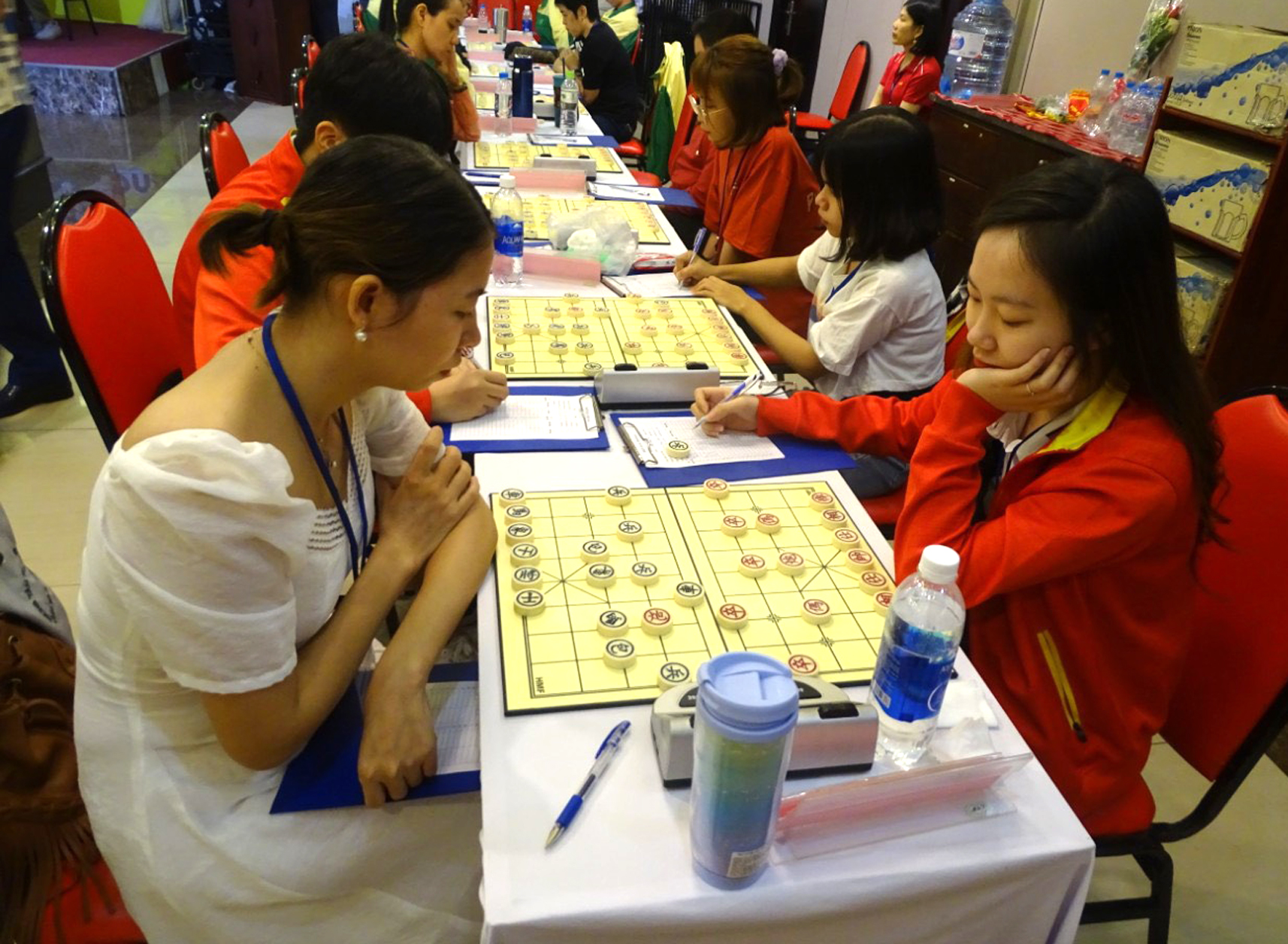 Các VĐV thi đấu tại giải.