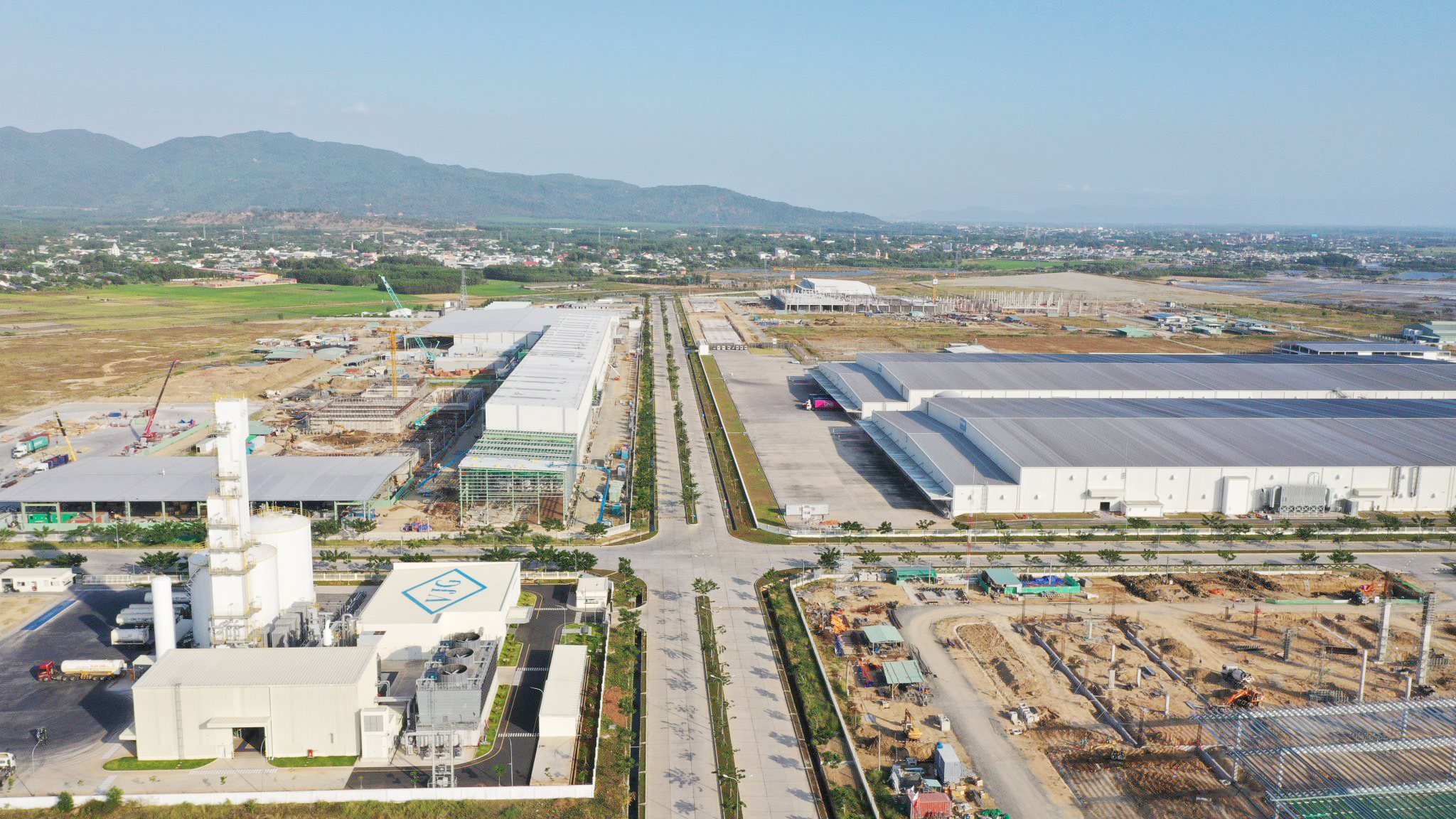 KCN chuyên sâu Phú Mỹ 3 - một trong những KCN có hệ thống hạ tầng đồng bộ, hiện đại của tỉnh.