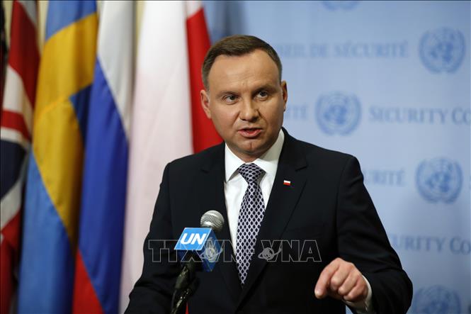 Tổng thống Ba Lan Andrzej Duda.