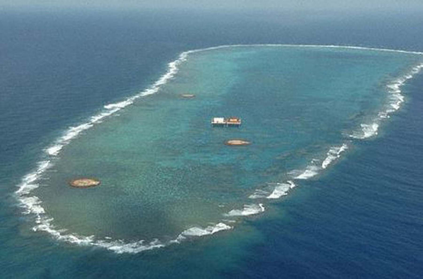 Khu vực đảo Okinotori. (Nguồn: Kyodo)