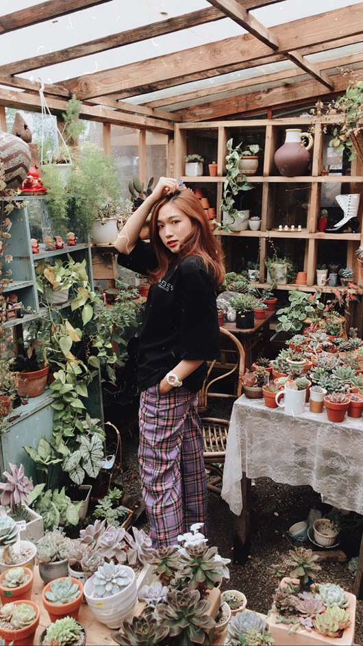 Ngoài việc học, Thùy Linh còn có sở thích chụp ảnh.