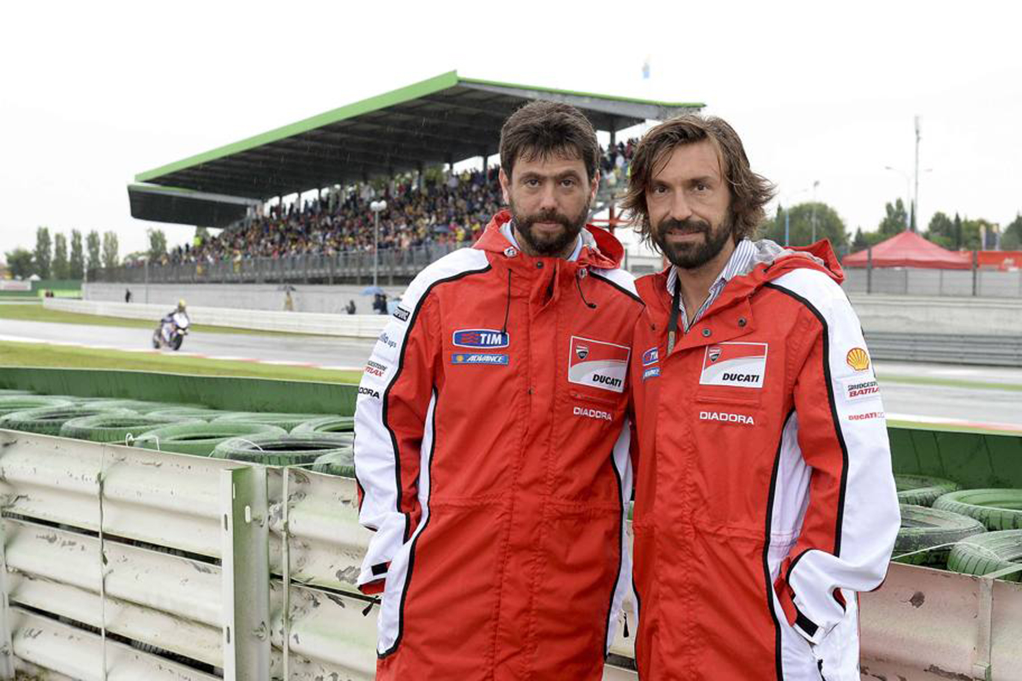 Pirlo rất hợp cạ với Chủ tịch Juventus Andrea Agnelli.