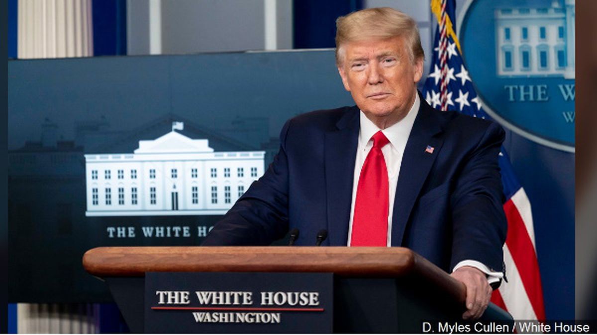 Tổng thống Mỹ Donald Trump.