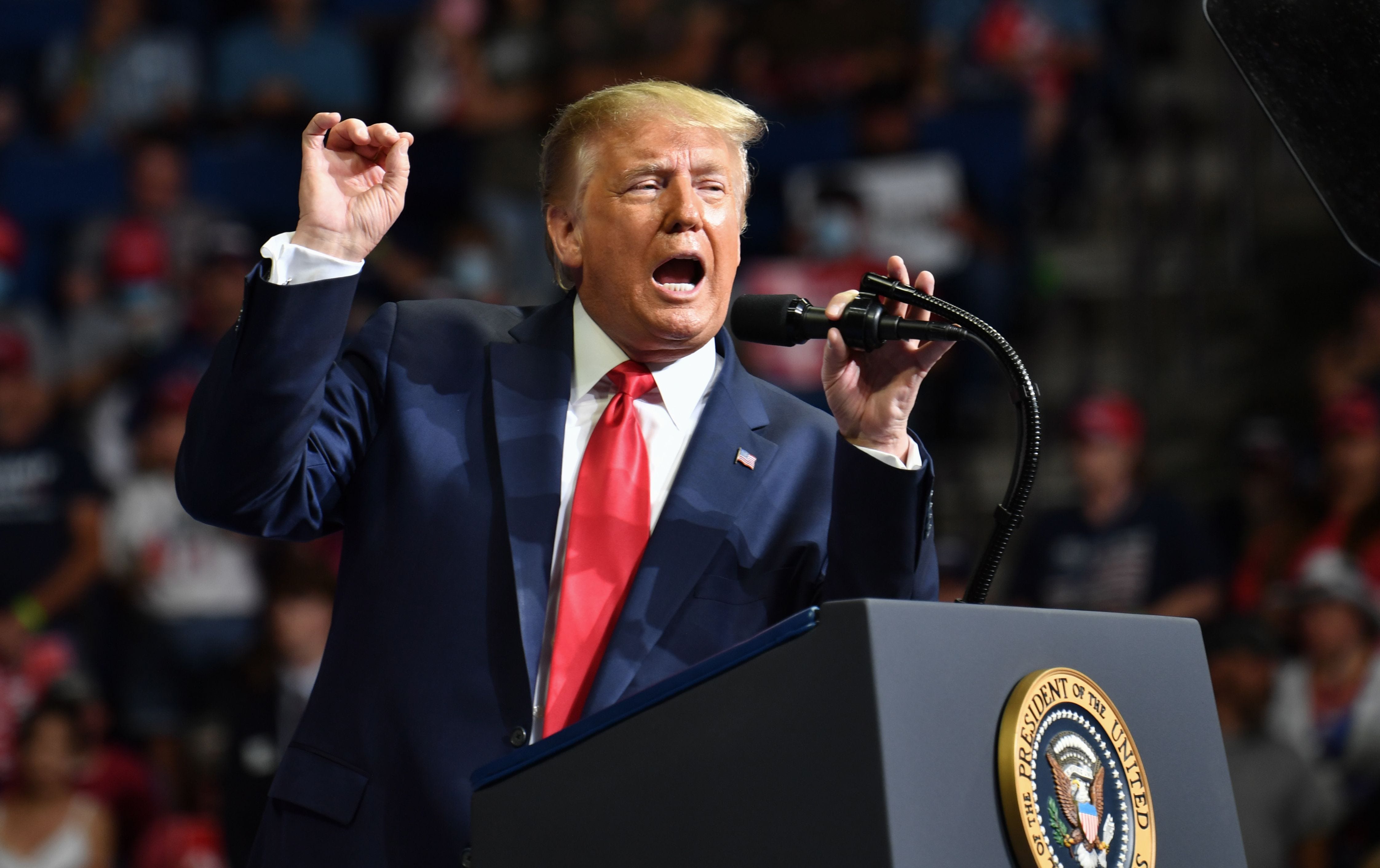 Tổng thống Mỹ Donald Trump. 