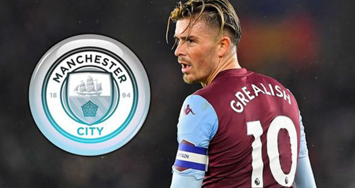 Manchester City nhắm Grealish để nâng cấp hàng tiền vệ.