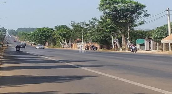Tỉnh lộ 2, nay là quốc lộ 56, nơi diễn ra trận phục kích tiến công quân Pháp  tháng 11/1953.