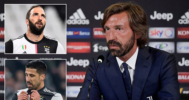 Higuain và Khedira sẽ bị Juventus thanh lý  hợp đồng.