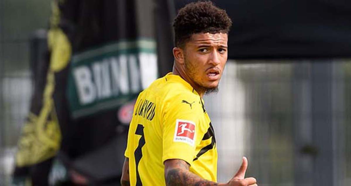 Manchester United chưa muốn từ bỏ Sancho.