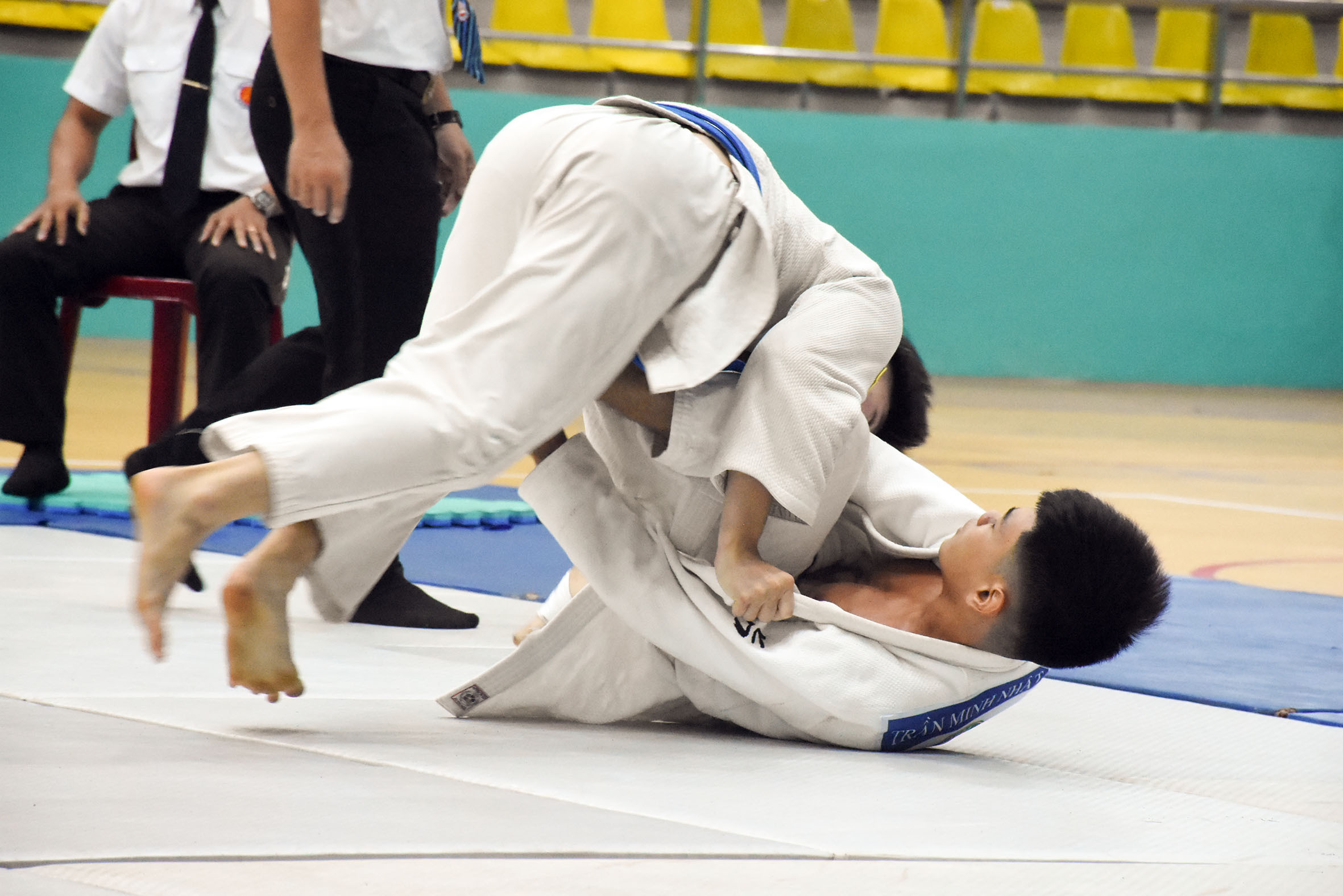 VĐV thi đấu tại giải.
