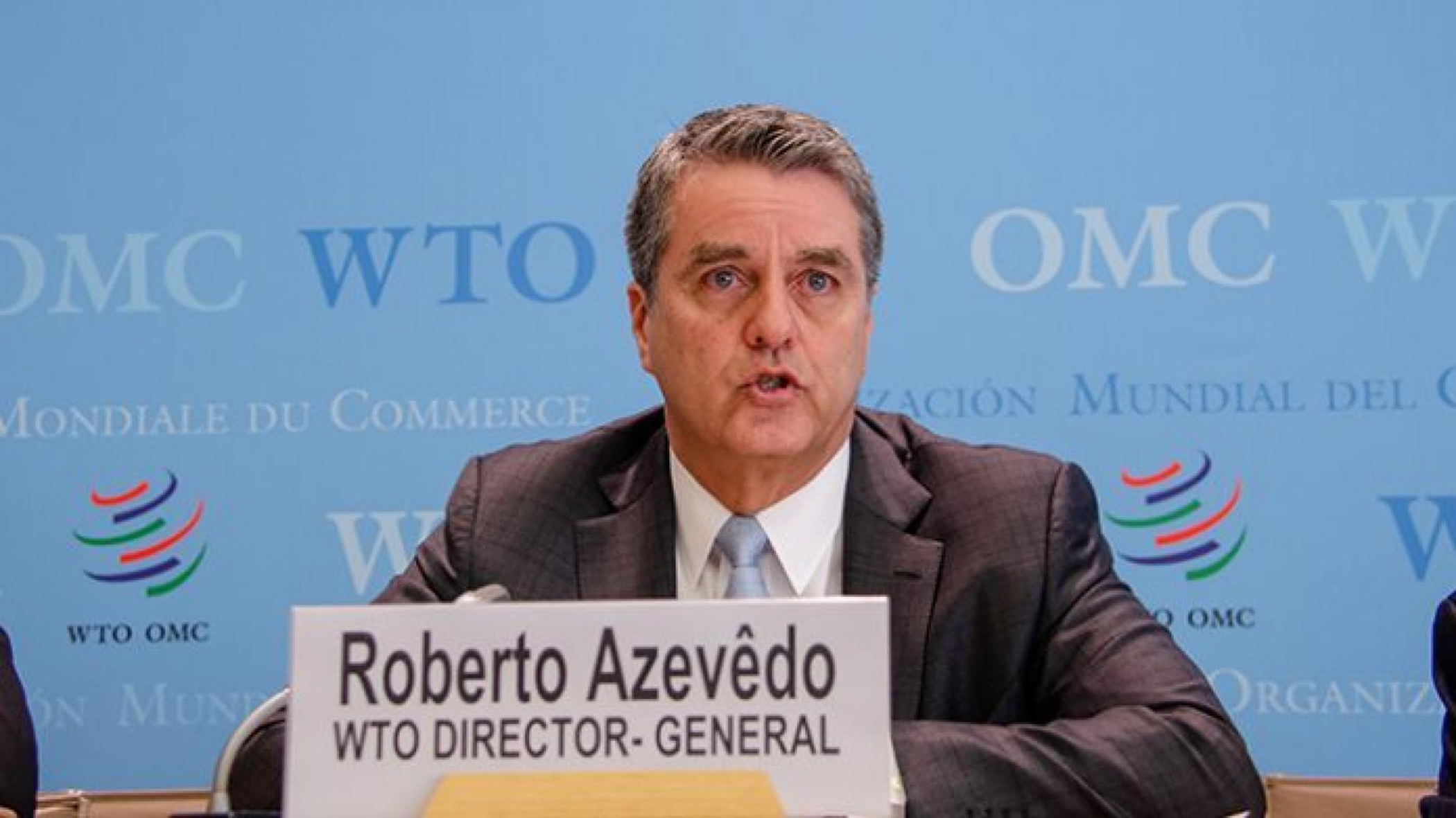 Tổng Giám đốc Tổ chức Thương mại thế giới (WTO) Roberto Azevedo.
