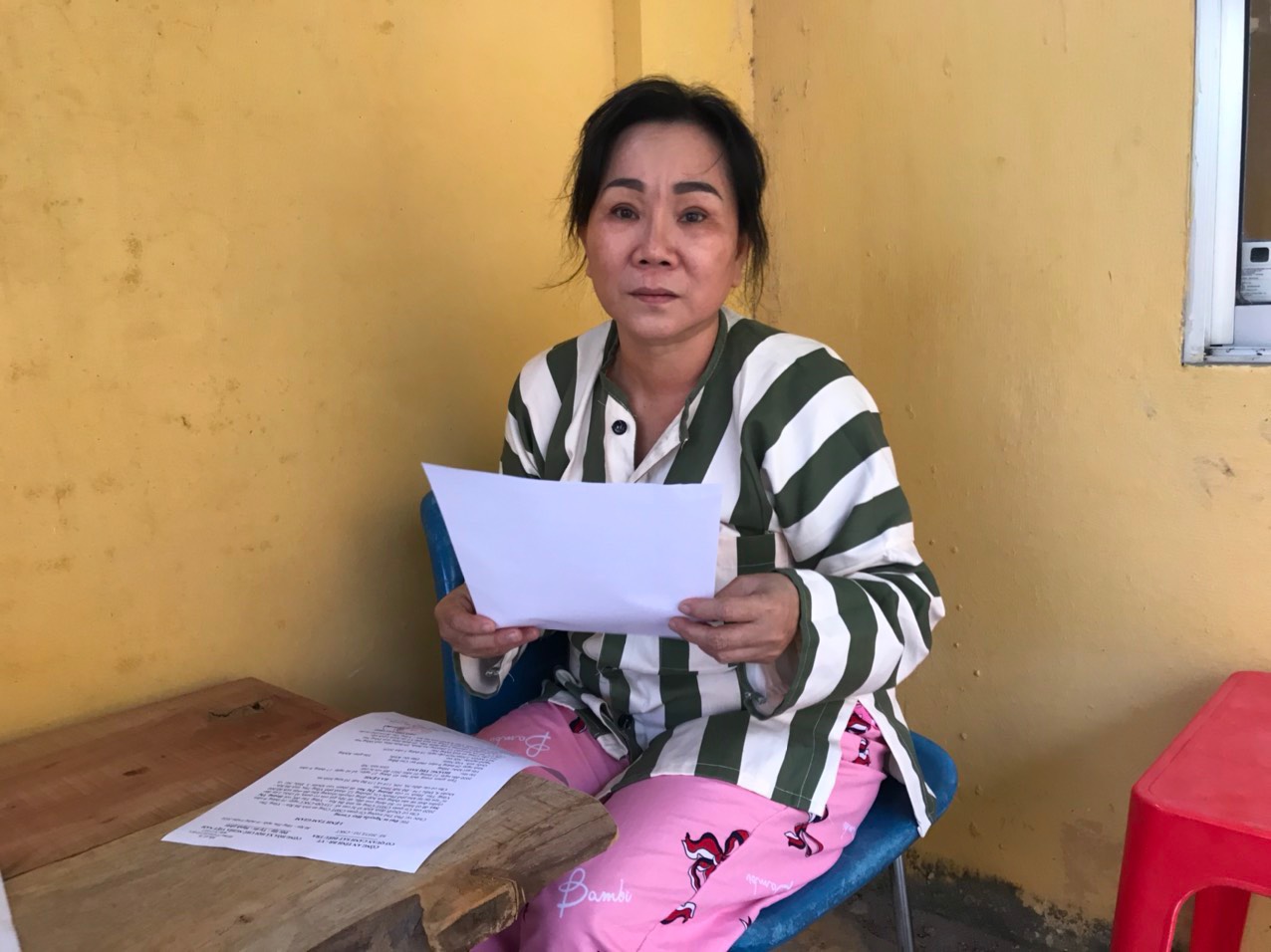 Đối tượng Hoàng Thị Sao.