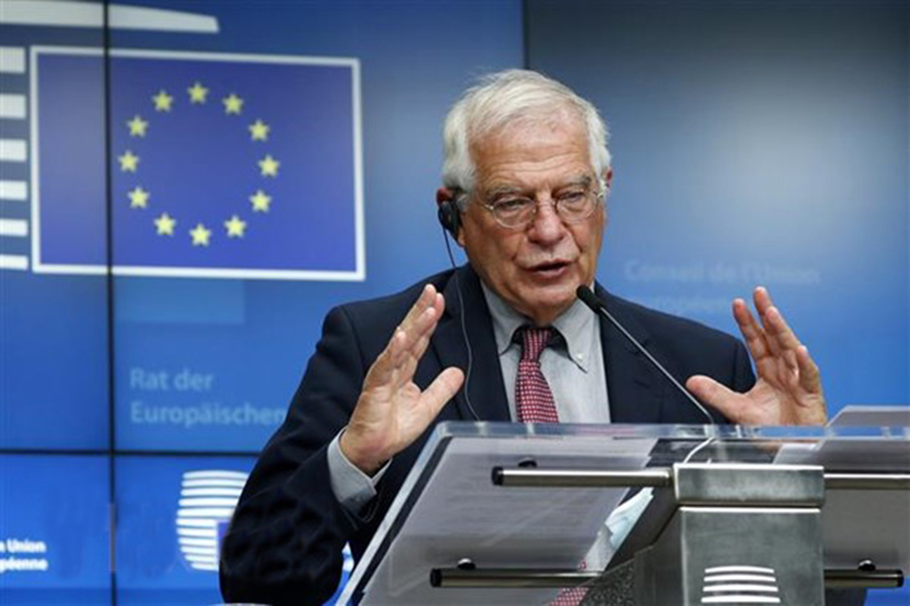 Đại diện cấp cao về chính sách đối ngoại và an ninh của EU Josep Borrell.