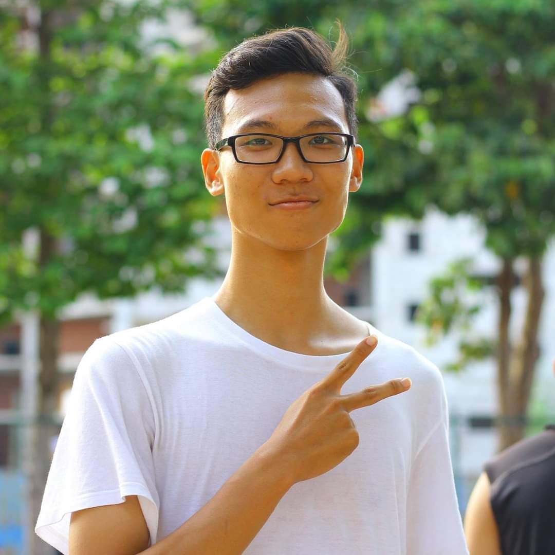 Bạn Quốc Đại, sinh viên năm nhất ngành Công nghệ thông tin Đại học Bà Rịa - Vũng Tàu (BVU).