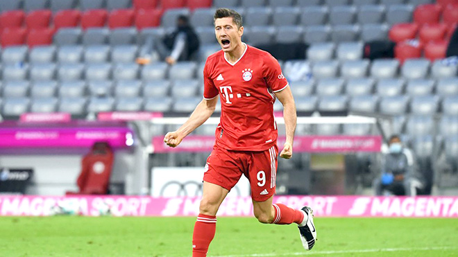 Lewandowski tiếp tục tỏa sáng và biến 2020 thành năm tuyệt vời của mình.