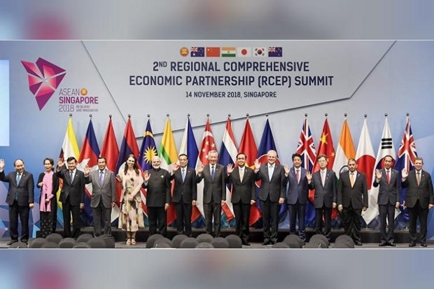 Một cuộc đàm phán về RCEP. 