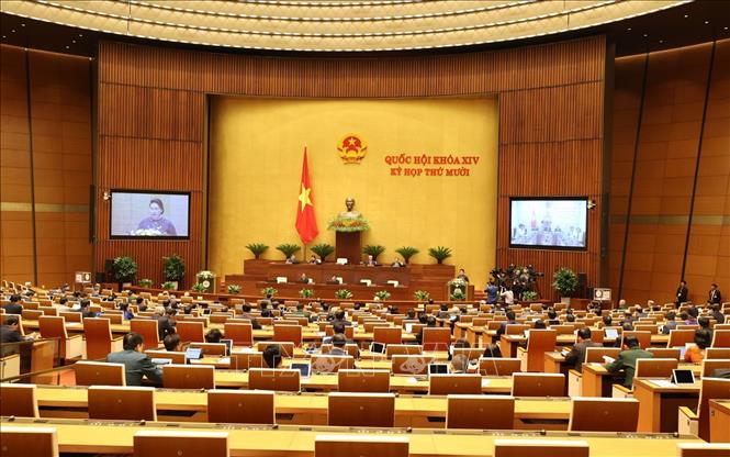 Toàn cảnh phiên khai mạc Kỳ họp. Ảnh: Trí Dũng/TTXVN