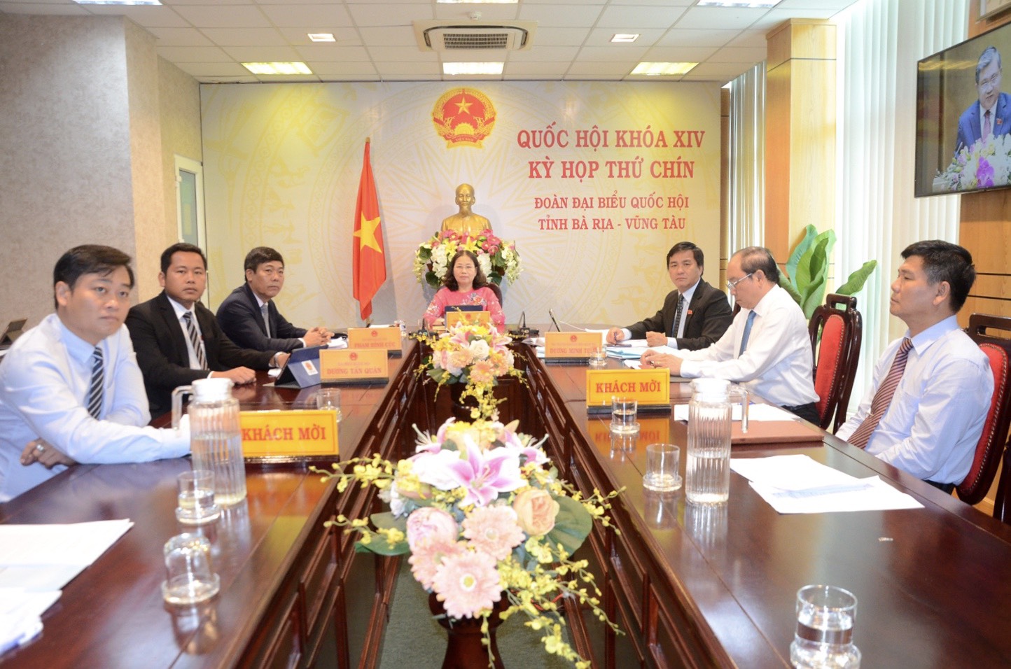 Đoàn ĐBQH tỉnh tham dự Kỳ họp tại điểm cầu BR-VT.
